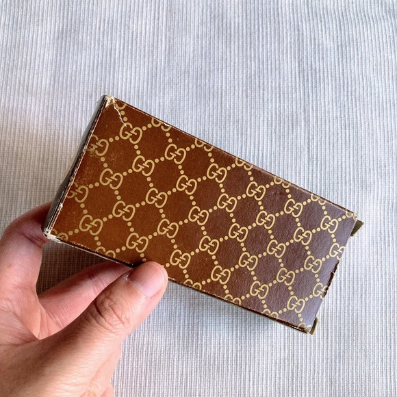 Vintage 1970s Authentic Gucci Accessory Collection Lighter Packaging & Box ONLY - Picture 10 of 14